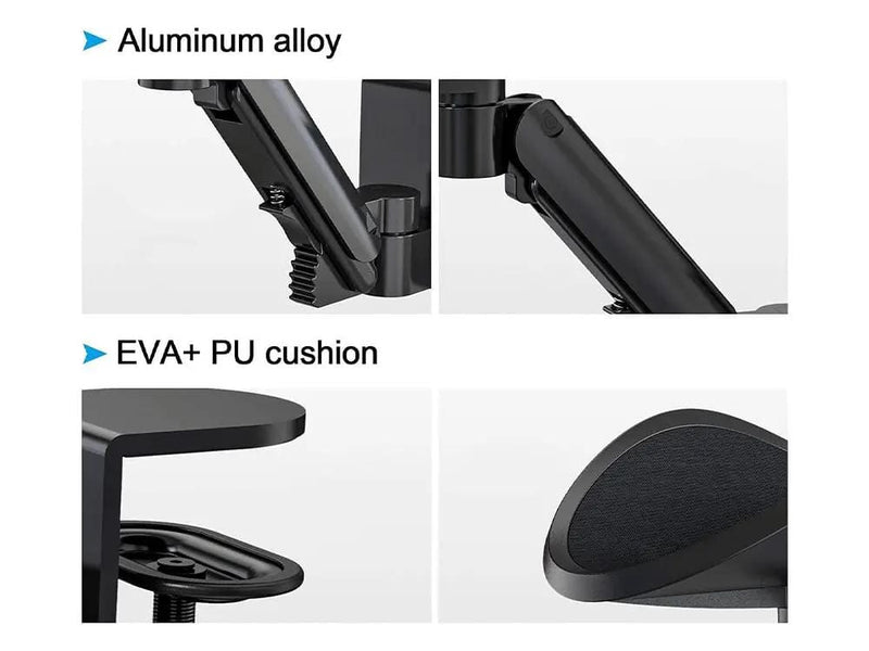 Loveliving Adjustable Arm Rest for Desk Adjustable Arm Rest for Desk