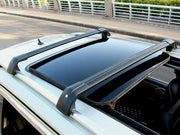 Loveliving Car Rack Universal Heavy Duty Car Roof Bars ( 111-117 cm ) Universal Heavy Duty Roof Cross Bars Fits 111 To 117