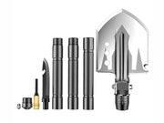 Loveliving Outdoor & Camping Folding Multifunction Survival Shovel Folding Survival Shovel Multitool Kit for Camping