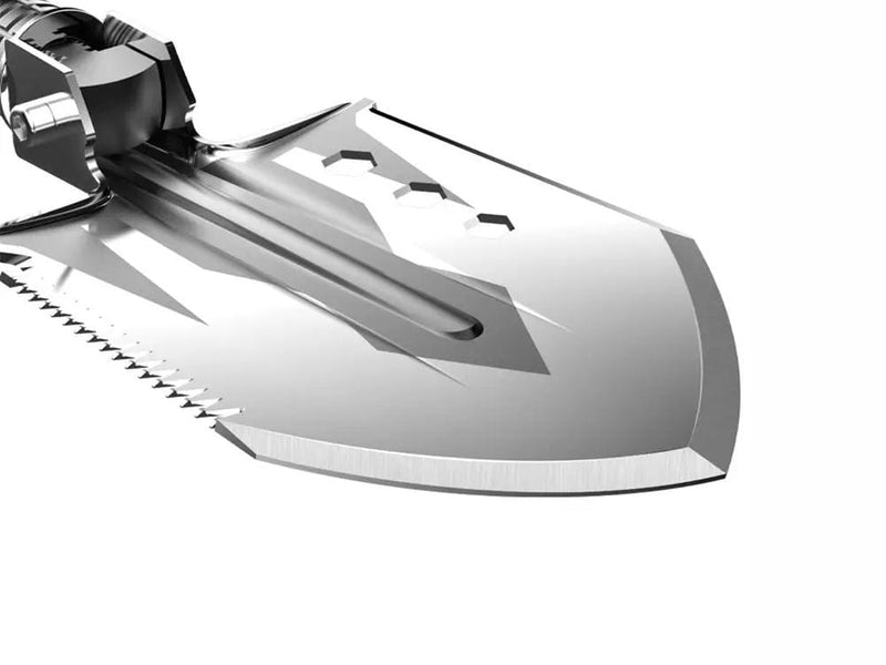 Loveliving Outdoor & Camping Folding Multifunction Survival Shovel Folding Survival Shovel Multitool Kit for Camping