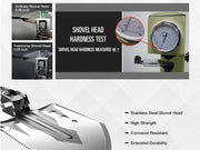 Loveliving Outdoor & Camping Folding Multifunction Survival Shovel Folding Survival Shovel Multitool Kit for Camping