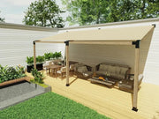 Loveliving Pergola 15°Slanted Wall Mount Pergola Bracket Kit 15°Slanted Wall Mount Pergola Bracket Kit