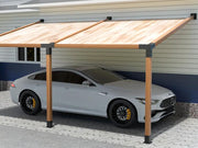 Loveliving Pergola 15°Slanted Wall Mount Pergola Bracket Kit 15°Slanted Wall Mount Pergola Bracket Kit