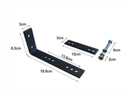 Loveliving Sports & Outdoor Car side Awning Mounting Brackets Kit Car side Awning Mounting Brackets Kit
