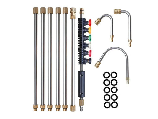 Loveliving 10PCS Pressure Washer Extension Wand Set 10PCS Pressure Washer Extension Wand Set