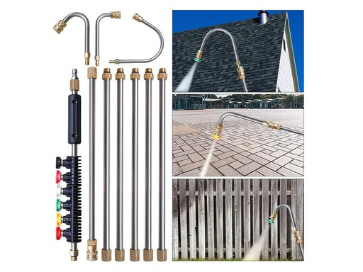 Loveliving 10PCS Pressure Washer Extension Wand Set 10PCS Pressure Washer Extension Wand Set