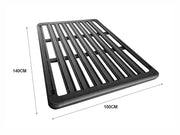 Loveliving Car Rack Car Roof Rack Platform 140 × 100cm Loveliving Premium Aluminum Roof Rack 140x100cm