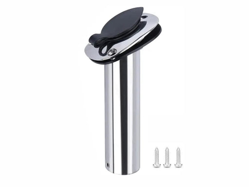 Stainless Steel 30 Degree Flush Mount Fishing Rod Holder – view 1
