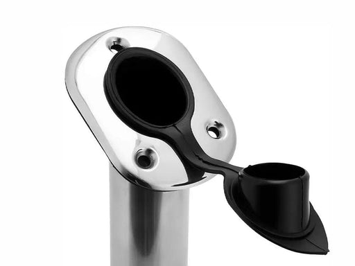 Stainless Steel 30 Degree Flush Mount Fishing Rod Holder – view 2