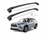 Loveliving Roof Rack Cross Bars for Toyota Highlander 2021-2025 Aluminum Roof Rack Cross Bars For Toyota Highlander