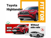Loveliving Roof Rack Cross Bars for Toyota Highlander 2021-2025 Aluminum Roof Rack Cross Bars For Toyota Highlander