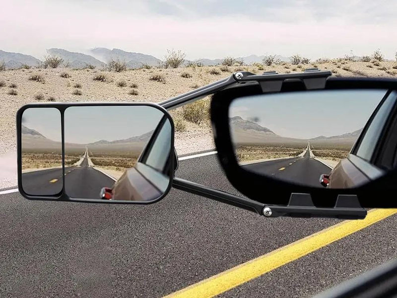 Loveliving 2PCS Adjustable Blind Spot Rear View Mirrors 2 Pack Adjustable Clip On Blind Spot Rear View Mirrors