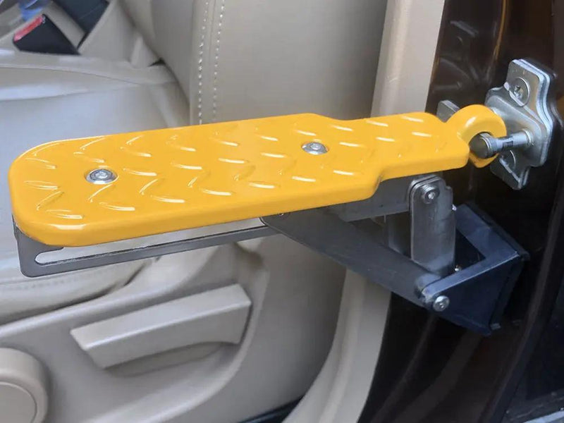 Loveliving Sports & Outdoor Adjustable Aluminum Alloy Car Door Step Foldable Aluminum Car Door Step 180kg Loveliving