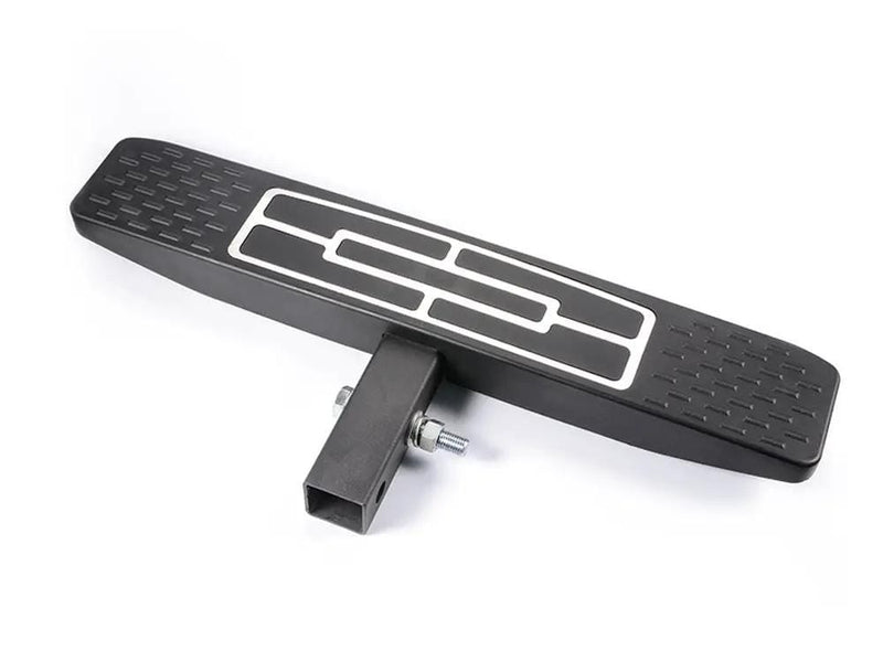 Loveliving Universal Trailer Tow Hitch Step Universal 2 Inch Trailer Hitch Step Dual Purpose Guard