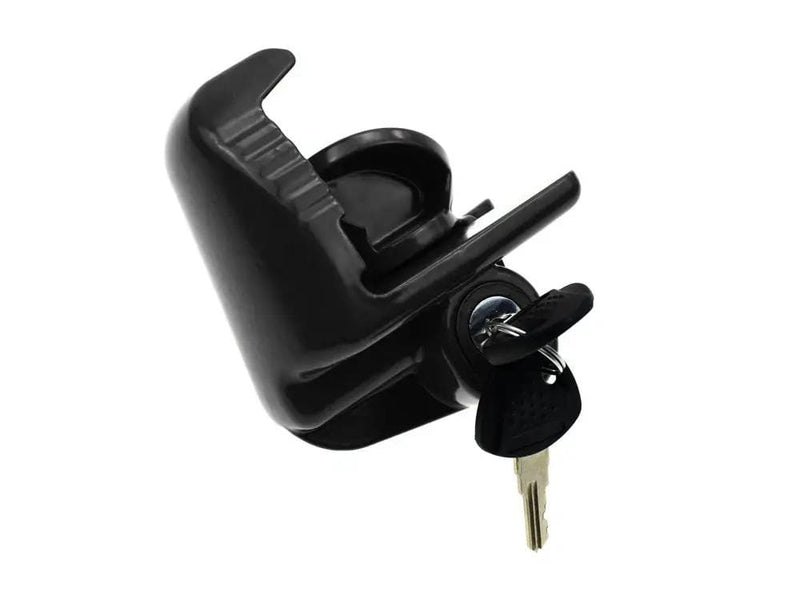 Loveliving Sports & Outdoor Universal Trailer Hitch Coupler Lock - Black Universal Trailer Hitch Coupler Lock Heavy Duty
