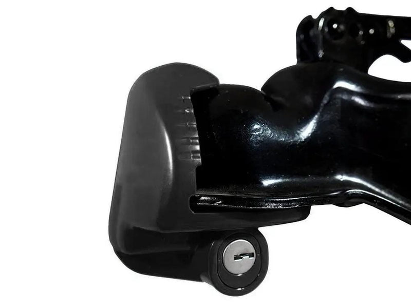 Loveliving Sports & Outdoor Universal Trailer Hitch Coupler Lock - Black Universal Trailer Hitch Coupler Lock Heavy Duty