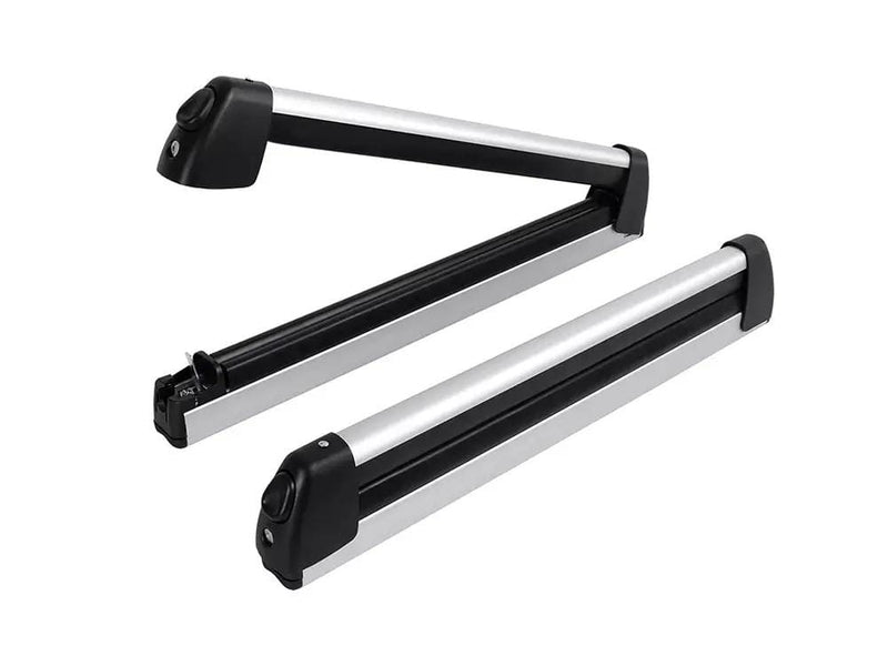 Loveliving Snowboard Ski Top Roof Rack Carrier-Silver Loveliving Snowboard And Ski Roof Rack Carrier Silver