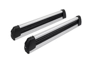 Loveliving Snowboard Ski Top Roof Rack Carrier-Silver Loveliving Snowboard And Ski Roof Rack Carrier Silver