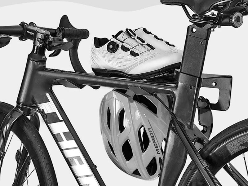 Loveliving Wall Mount Bike Rack Loveliving Wall Mount Bike Rack for Mountain Road Bikes