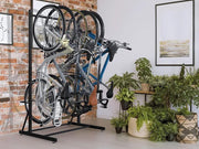 Loveliving Freestanding Bike Storage Rack for Garage Freestanding Bike Storage Rack Holds 5 Bikes