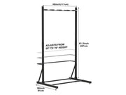 Loveliving Freestanding Bike Storage Rack for Garage Freestanding Bike Storage Rack Holds 5 Bikes