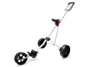 Loveliving PMG 3-Wheel Golf Trundler Three Wheel Golf Trundler Foldable Cart for Golf Bags