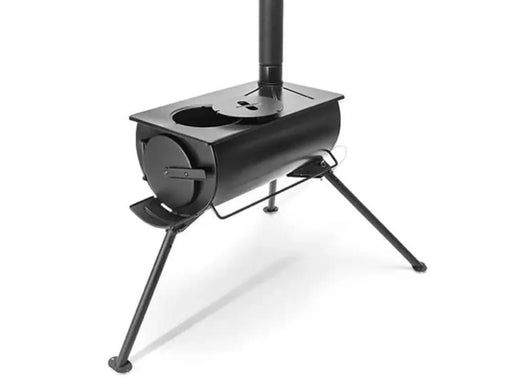 Loveliving Portable Wood Burning Tent Stove with Chimney Portable Wood Burning Tent Stove Detachable Chimney