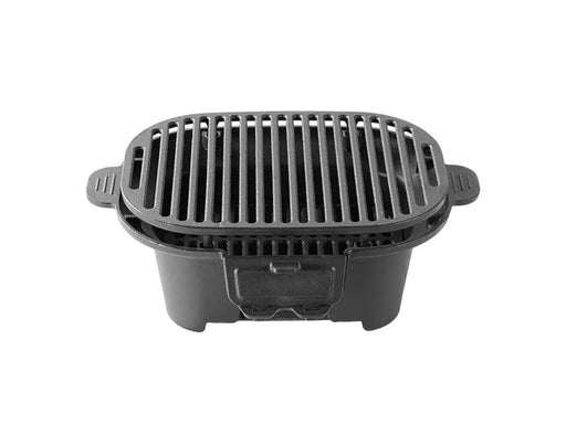 Loveliving Cast Iron Cast Iron Hibachi Grill Tabletop Charcoal Grill Cast Iron Tabletop Hibachi Grill For Outdoor Cooking