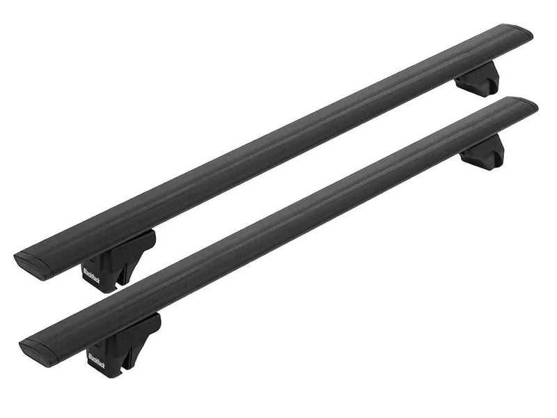 Loveliving Car Rack BlackRack Roof rack cross bars for raised side rails BlackRack Aluminium Roof Rack Cross Bars 150kg