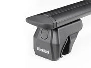 Loveliving Car Rack BlackRack Roof rack cross bars for raised side rails BlackRack Aluminium Roof Rack Cross Bars 150kg
