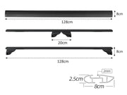 BlackRack Roof rack cross bars for flush side rails – view 9
