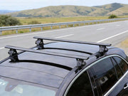 Loveliving Car Rack Universal Naked Roof Rack Cross Bars - 130cm Universal Naked Roof Rack Cross Bars 130cm For Cars