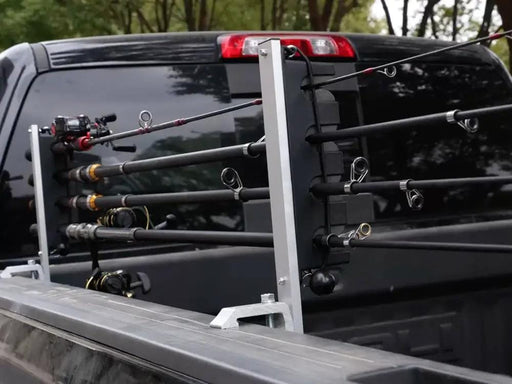 Aluminum Fishing Rod Holder for Truck Bed – Holds 4 Rods – view 2