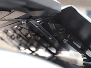 Loveliving Car Rack Universal Aluminum Alloy Wind Deflector Loveliving Aluminum Wind Deflector for Car Racks