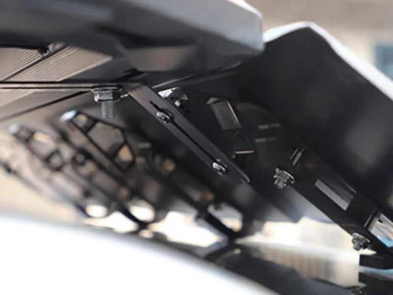 Loveliving Car Rack Universal Aluminum Alloy Wind Deflector Loveliving Aluminum Wind Deflector for Car Racks