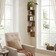 The Shopsite Home-living VASAGLE Floating Corner Shelf - 5-Tier VASAGLE Floating Corner Shelf - 5-Tier
