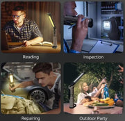 g8buynz Rechargeable LED Work Light Automotive Foldable USB Portable Flashlight Rechargeable LED Work Light Automotive Foldable USB Portable Flashlight