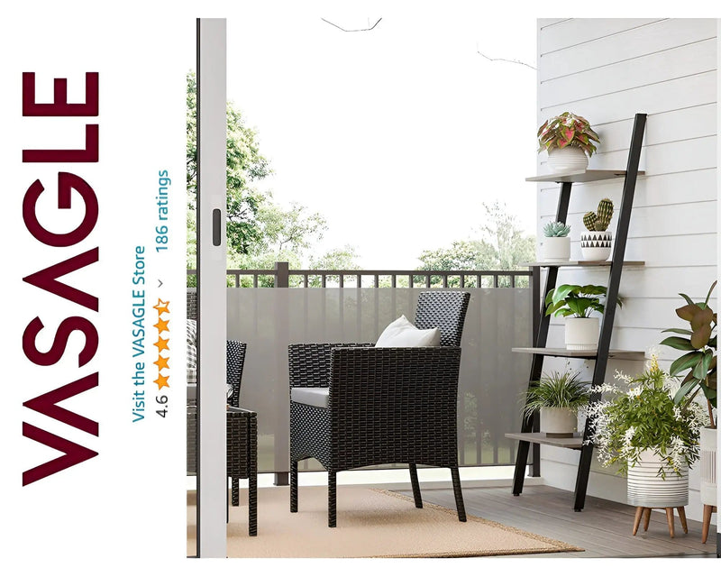 The Shopsite HOME-LIVING Leaning Wall Bookcase Rustic Brown Wood Plant Stand Leaning Wall Bookcase Rustic Brown Wood Plant Stand