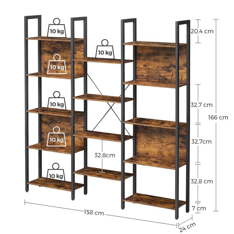 The Shopsite Home-living Bookshelf Bookcase Bookshelf Bookcase