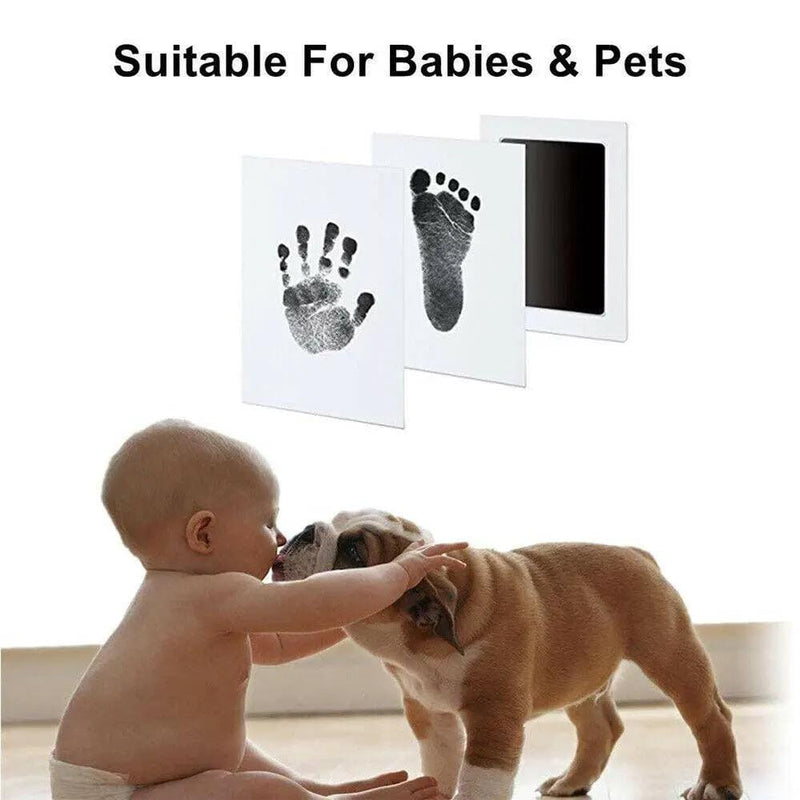Newborn Hand And Foot Print Kit Wipe Safe Inkless Baby Keepsake – view 8