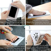 Newborn Hand And Foot Print Kit Wipe Safe Inkless Baby Keepsake – view 7