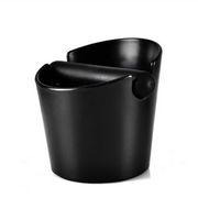 Coffee Waste Container Grinds Knock Box Tamper Tube Bin Black Bucket by salelink.co.nz