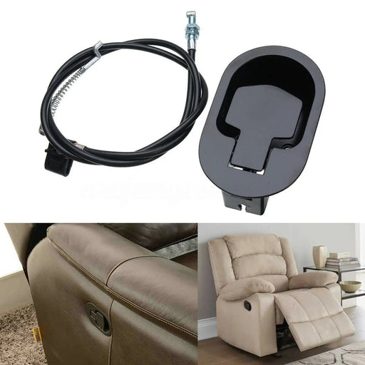 salelink.co.nz Unbranded Sofa Lounge Metal Recliner Handle Release Lever Trigger Sofa Recliner Release Lever With Cable Kit