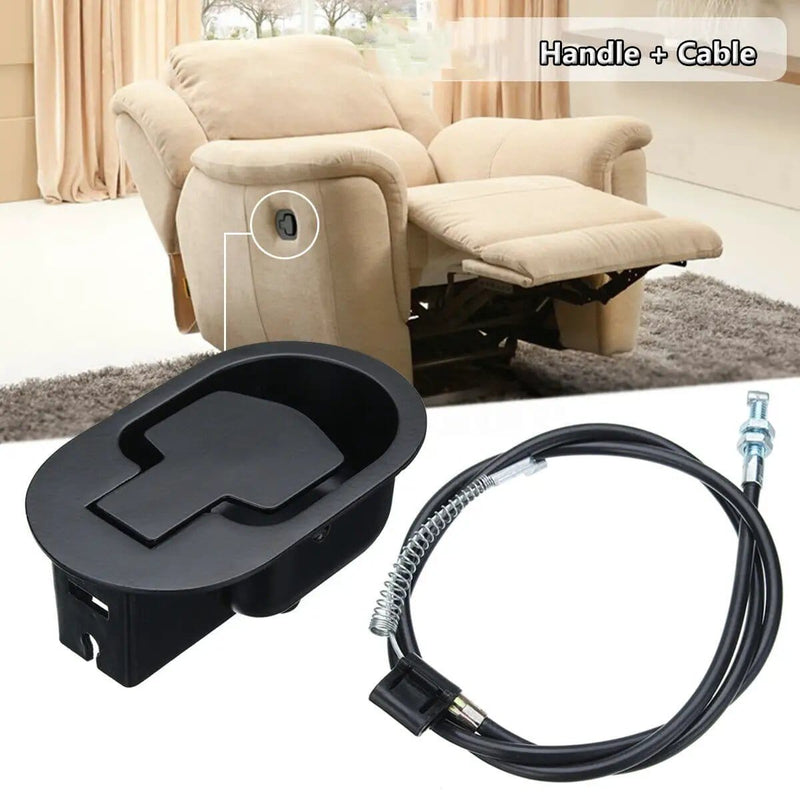 salelink.co.nz Unbranded Sofa Lounge Metal Recliner Handle Release Lever Trigger Sofa Recliner Release Lever With Cable Kit