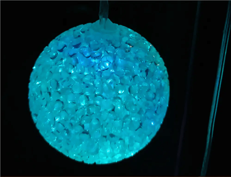 Hanging Wind Chimes Solar Powered LED Light Colour Changing Garden Outdoor Decor – view 7