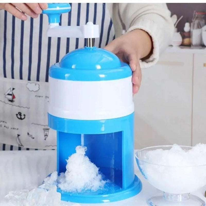 Manual Ice Shaver Machine Hand Crank Premium Ice Crusher Snow Cone Maker Tool – view 3