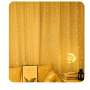 300 LED Curtain String Fairy Light Christmas Light – view 6