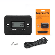 salelink.co.nz Unbranded Motorcycle Hour Meter Inductive Waterproof Hour Meter For Motorcycle ATV