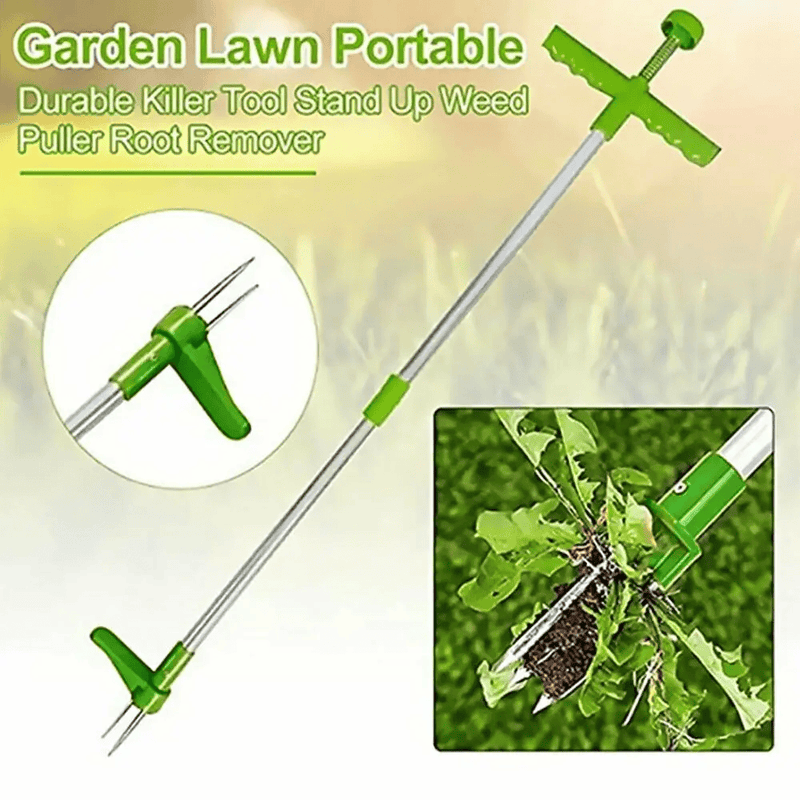 Weed Puller Weeder Twister Twist Pull Garden Lawn Root Killer Remover Tool – view 3