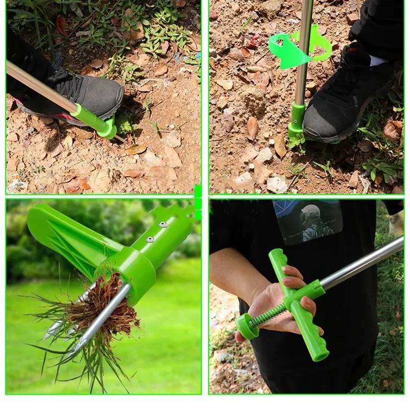 Weed Puller Weeder Twister Twist Pull Garden Lawn Root Killer Remover Tool – view 4